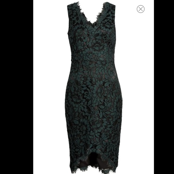 Eliza J Tulip Hem Lace Dress - Picture 4 of 16